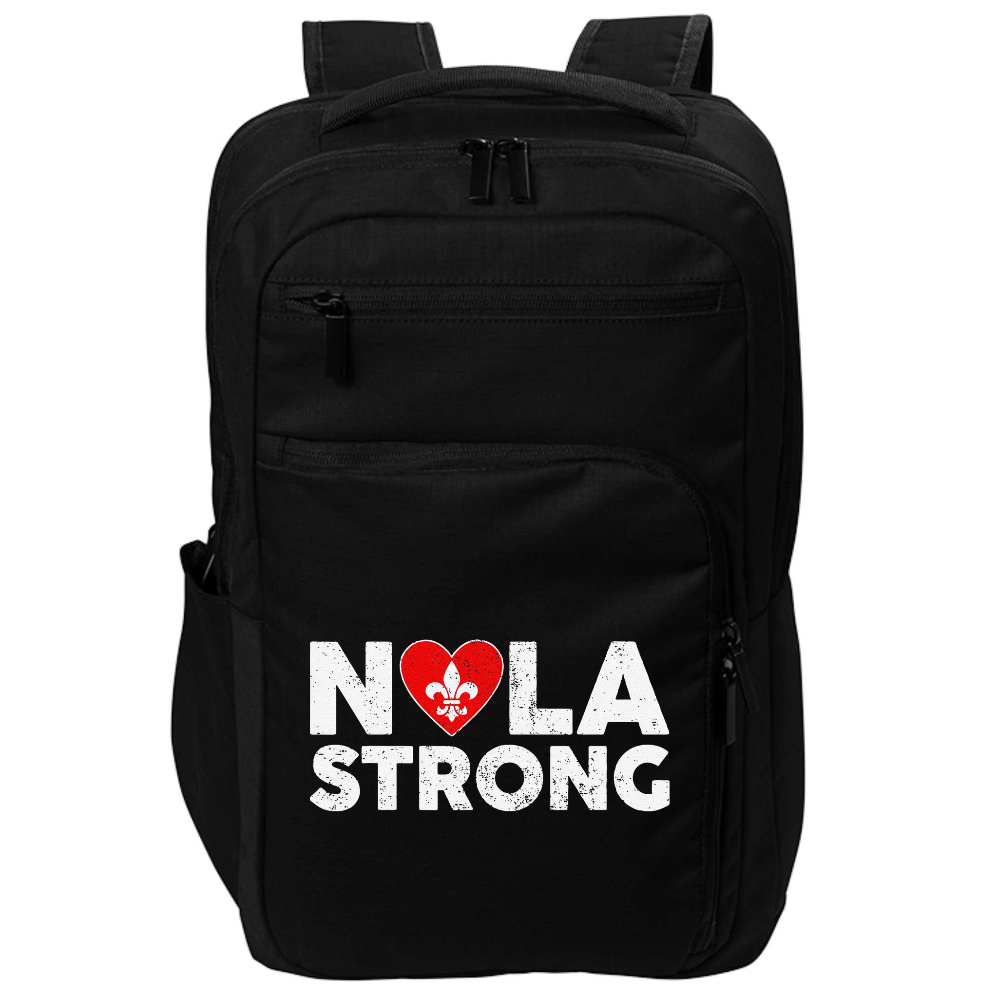 Support Never Forget New Orleans Nola Strong 2025 Impact Tech Backpack