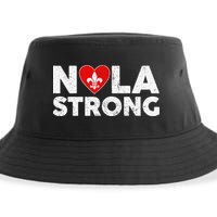 Support Never Forget New Orleans Nola Strong 2025 Sustainable Bucket Hat