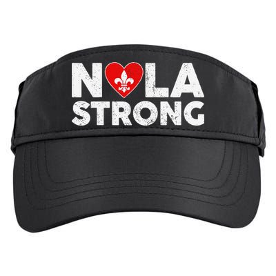 Support Never Forget New Orleans Nola Strong 2025 Adult Drive Performance Visor