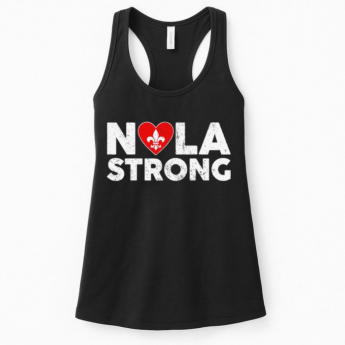 Support Never Forget New Orleans Nola Strong 2025 Womens Tank Top