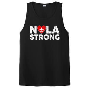 Support Never Forget New Orleans Nola Strong 2025 PosiCharge Competitor Tank