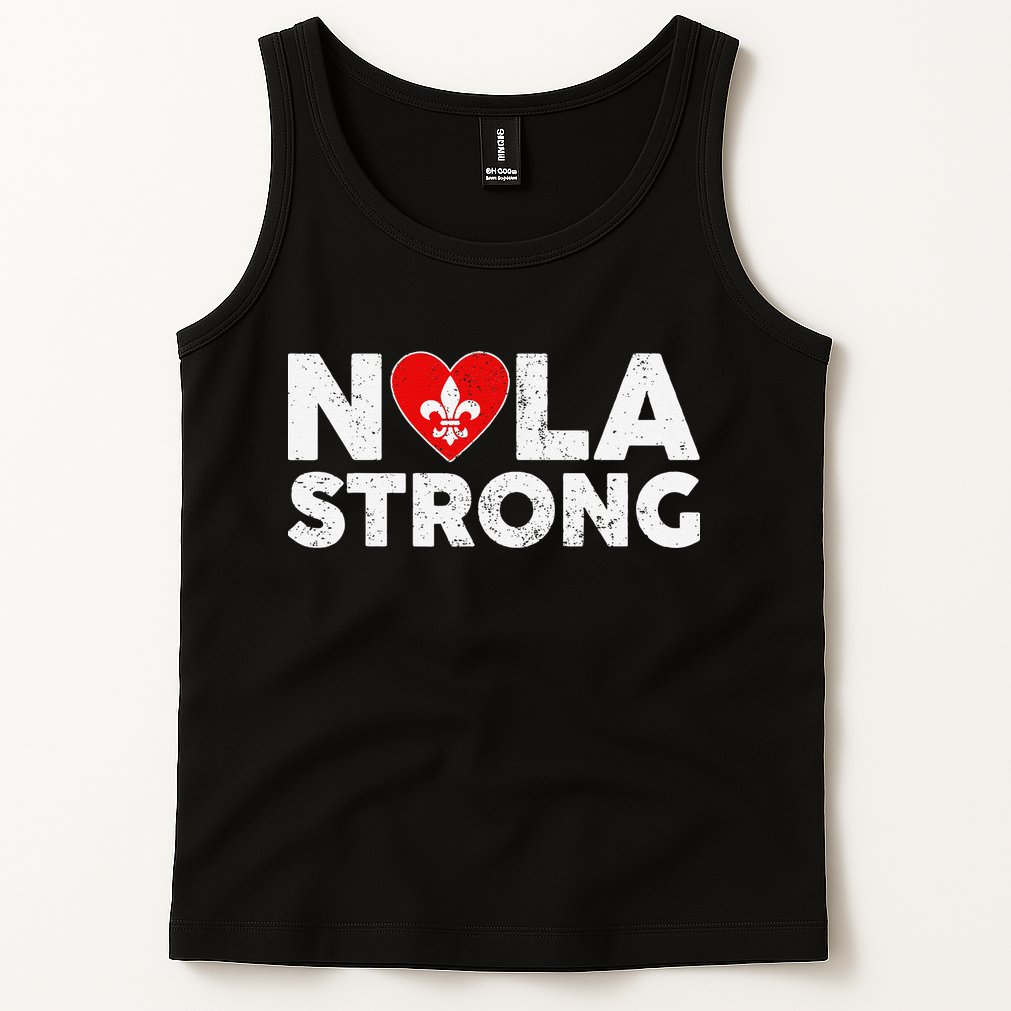 Support Never Forget New Orleans Nola Strong 2025 Tank Top