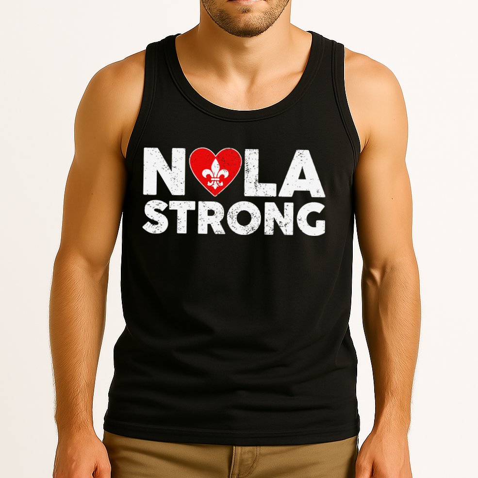 Support Never Forget New Orleans Nola Strong 2025 Tank Top