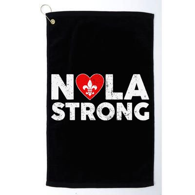 Support Never Forget New Orleans Nola Strong 2025 Golf Towel