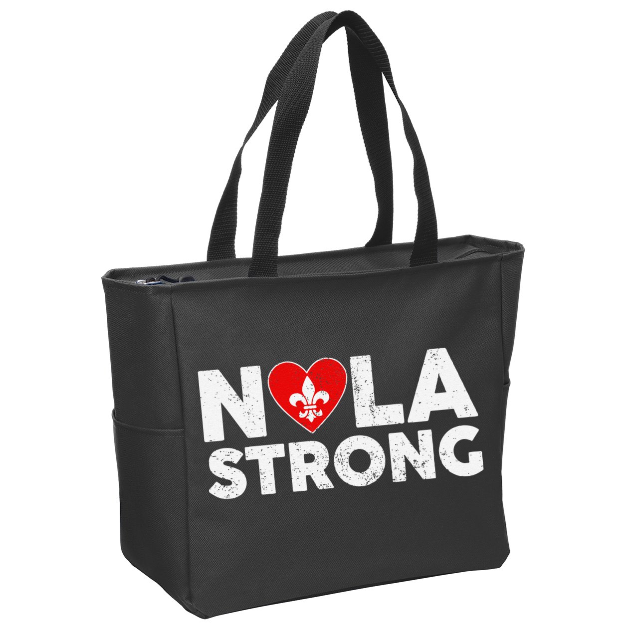 Support Never Forget New Orleans Nola Strong 2025 Zip Tote Bag