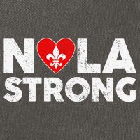 Support Never Forget New Orleans Nola Strong 2025 Cotton Canvas Backpack