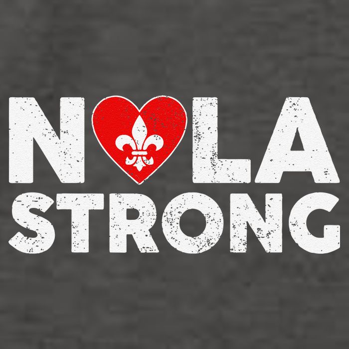 Support Never Forget New Orleans Nola Strong 2025 Vector Backpack