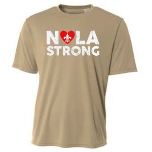 Support Never Forget New Orleans Nola Strong 2025 Cooling Performance Crew T-Shirt