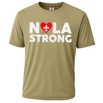 Support Never Forget New Orleans Nola Strong 2025 Cooling Performance Crew T-Shirt