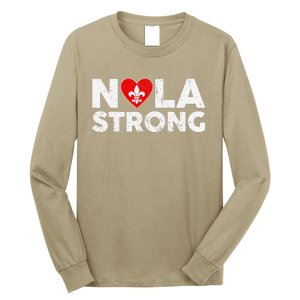 Support Never Forget New Orleans Nola Strong 2025 Long Sleeve Shirt