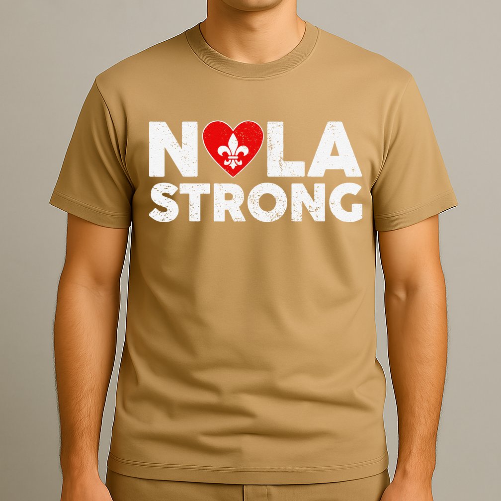 Support Never Forget New Orleans Nola Strong 2025 T-Shirt