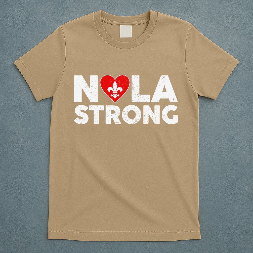 Support Never Forget New Orleans Nola Strong 2025 T-Shirt