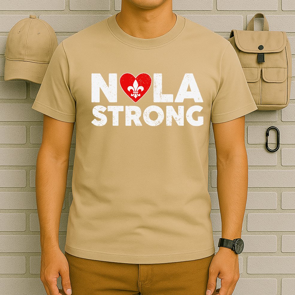 Support Never Forget New Orleans Nola Strong 2025 T-Shirt