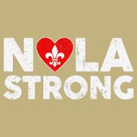 Support Never Forget New Orleans Nola Strong 2025 Button