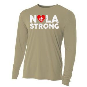 Support Never Forget New Orleans Nola Strong 2025 Cooling Performance Long Sleeve Crew