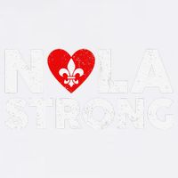 Support Never Forget New Orleans Nola Strong 2025 Garment-Dyed Sweatshirt