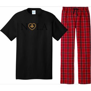 Support Never Forget Nola Orleans Strong Pajama Set