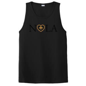 Support Never Forget Nola Orleans Strong PosiCharge Competitor Tank