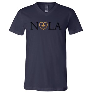 Support Never Forget Nola Orleans Strong V-Neck T-Shirt