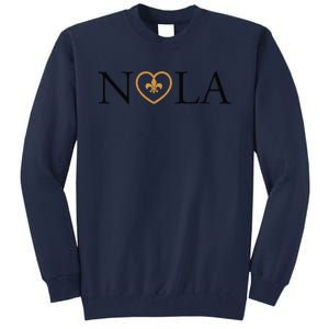 Support Never Forget Nola Orleans Strong Tall Sweatshirt