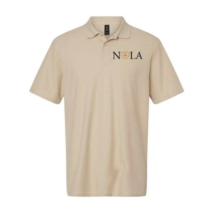 Support Never Forget Nola Orleans Strong Softstyle Adult Sport Polo