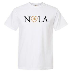 Support Never Forget Nola Orleans Strong Garment-Dyed Heavyweight T-Shirt