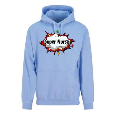 Super Nurse Funny Nursing Superpower Gift For Nurses Cool Gift Unisex Surf Hoodie