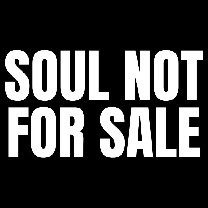 Soul Not For Sale Cooling Performance Crew T-Shirt