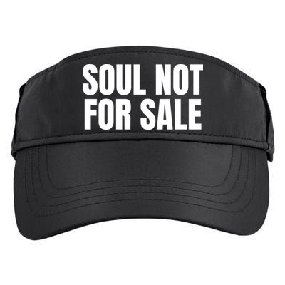 Soul Not For Sale Adult Drive Performance Visor