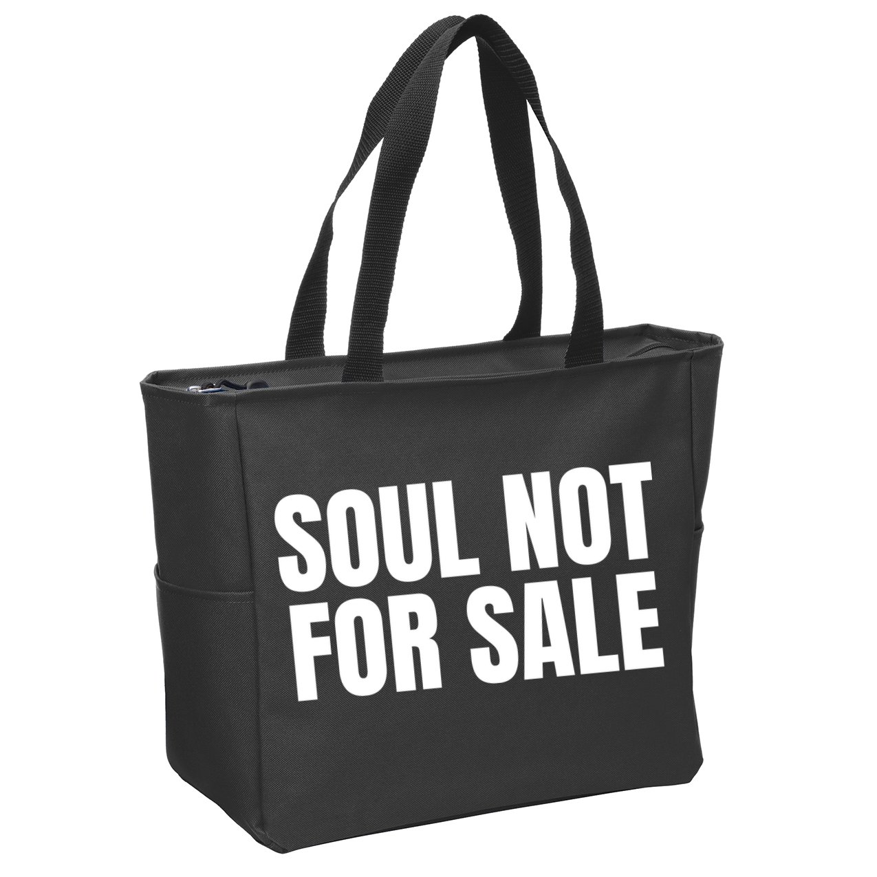 Soul Not For Sale Zip Tote Bag