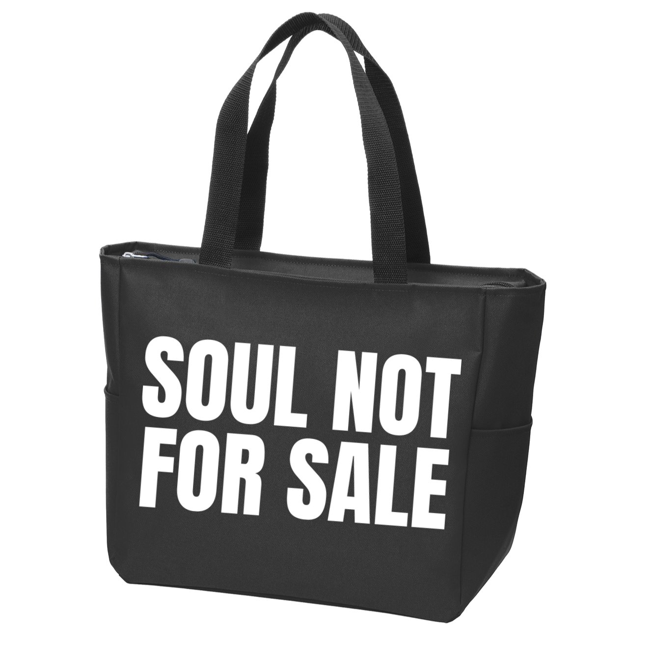 Soul Not For Sale Zip Tote Bag