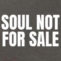 Soul Not For Sale Cotton Canvas Backpack