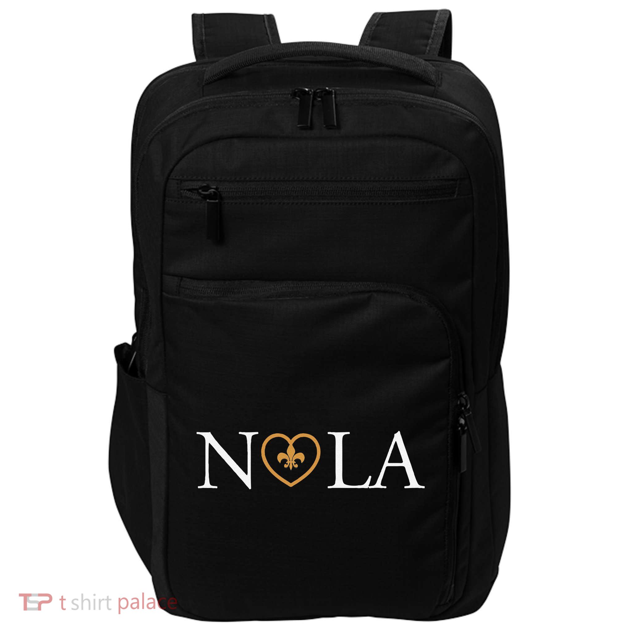 Support Never Forget Nola Orleans Strong Impact Tech Backpack
