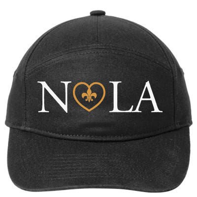 Support Never Forget Nola Orleans Strong 7-Panel Snapback Hat