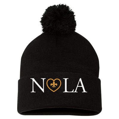 Support Never Forget Nola Orleans Strong Pom Pom 12in Knit Beanie