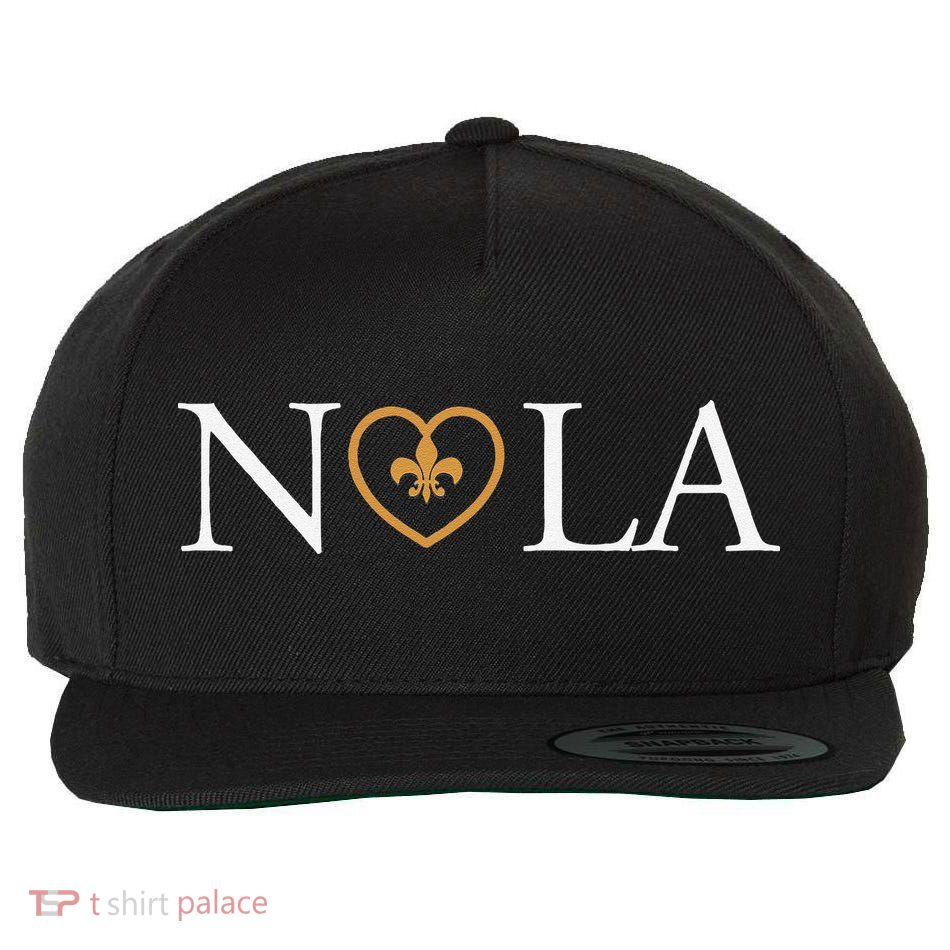 Support Never Forget Nola Orleans Strong Wool Snapback Cap