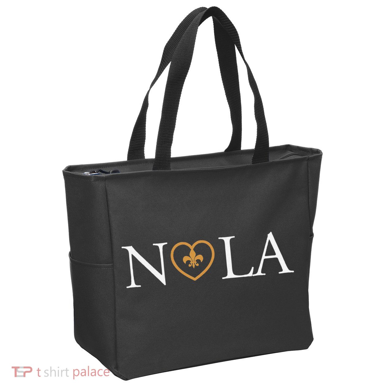 Support Never Forget Nola Orleans Strong Zip Tote Bag