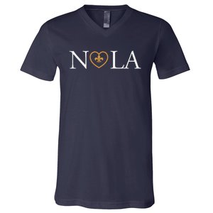 Support Never Forget Nola Orleans Strong V-Neck T-Shirt