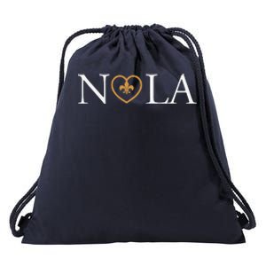 Support Never Forget Nola Orleans Strong Drawstring Bag