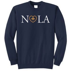 Support Never Forget Nola Orleans Strong Tall Sweatshirt