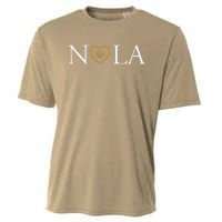 Support Never Forget Nola Orleans Strong Cooling Performance Crew T-Shirt