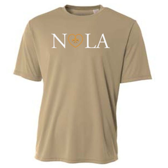 Support Never Forget Nola Orleans Strong Cooling Performance Crew T-Shirt