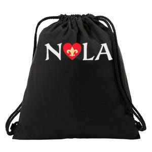 Support Never Forget Nola Orleans Strong 2025 Drawstring Bag