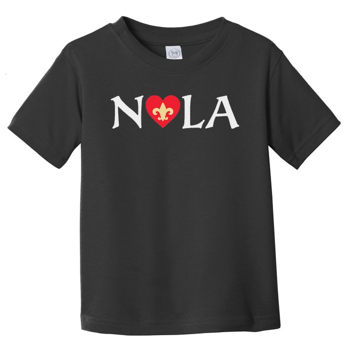 Support Never Forget Nola Orleans Strong 2025 Toddler T-Shirt