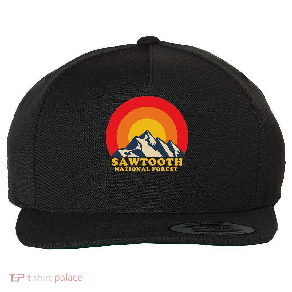 Sawtooth National Forest, Sawtooth Mountain Wool Snapback Cap