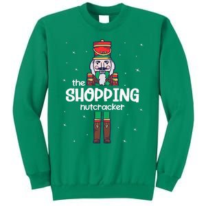 Shopping Nutcracker Family Matching Funny Gift Pajama Sweatshirt