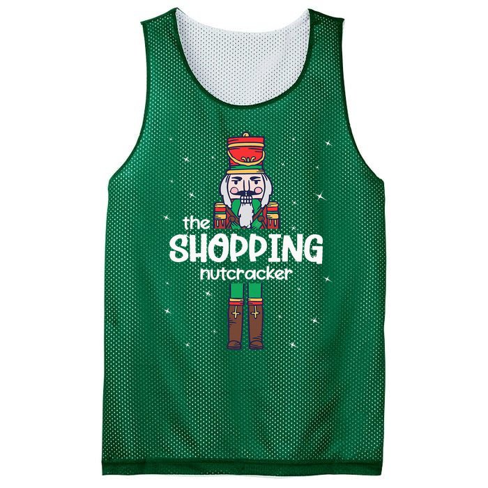 Shopping Nutcracker Family Matching Funny Gift Pajama Mesh Reversible Basketball Jersey Tank