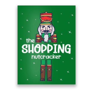 Shopping Nutcracker Family Matching Funny Gift Pajama Poster