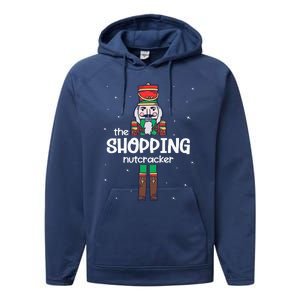 Shopping Nutcracker Family Matching Funny Gift Pajama Performance Fleece Hoodie