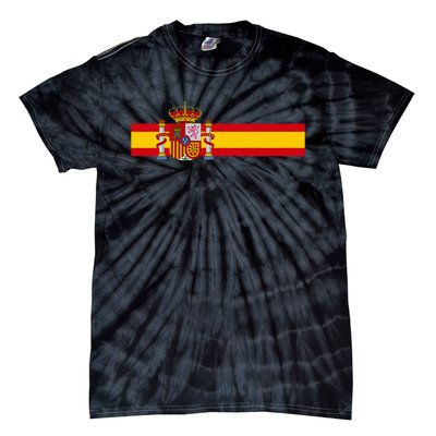 Spain National Flag Espana Color Band Madrid Barcelona Tie-Dye T-Shirt